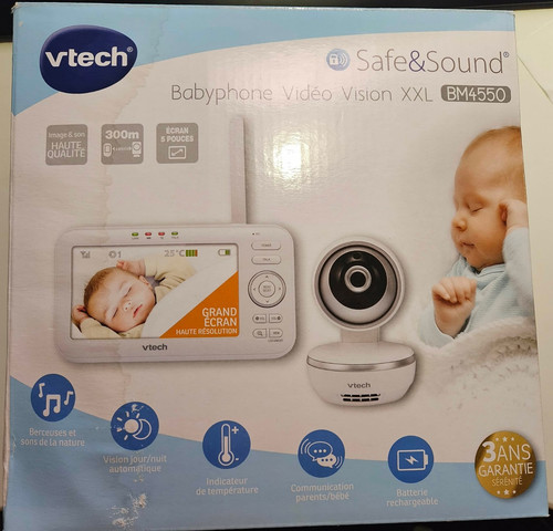Vtech babyphone video vision - -,