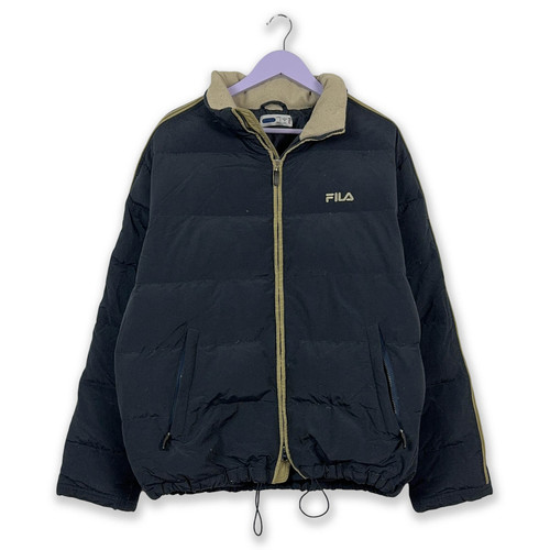 Doudoune fila vintage bleu - fila,