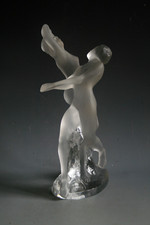 FIGURINE EN VERRE LALIQUE NUDE
