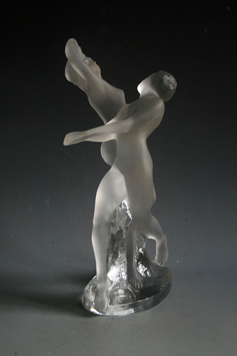 Figurine verre lalique nude - lalique,