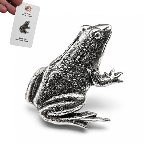 Broche épingle grenouille