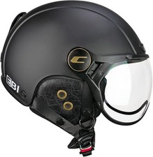 CGM unisex - casque de ski EBI pour adultes, noir mat, M (57-58 cm) 