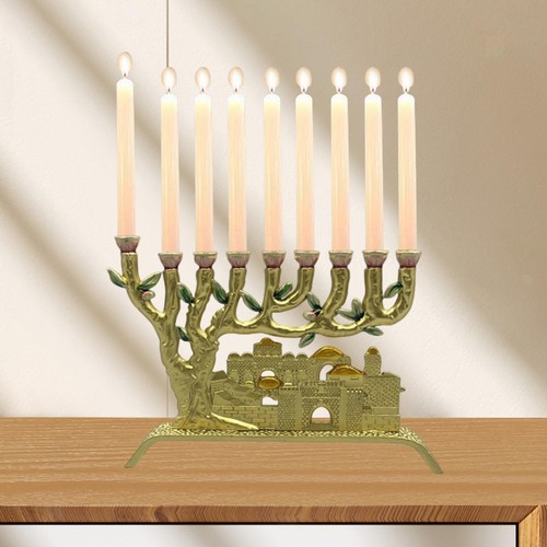 Bougeoir menorah chandelier - menorah,