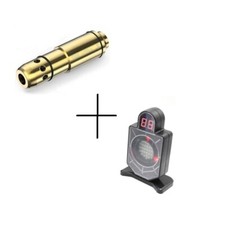 Cible électronique et Cartouche lase de tir d'entrainement pour calibre 45 ACP