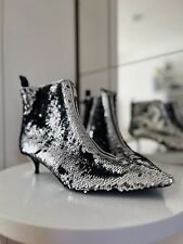 Zara Neuf Argent Sequin