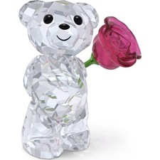 Figurine Ourson Kris Une Rose
