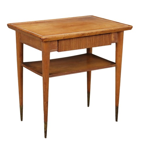 Table chevet vintage en - table,