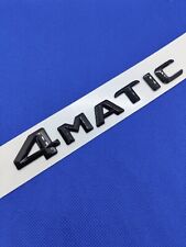 1 Logo Mercedes 4Matic 3D NOIR