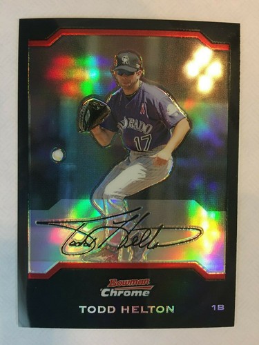 2004 bowman chrome refractor - chrome,
