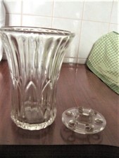 vintage beau vase en verre
