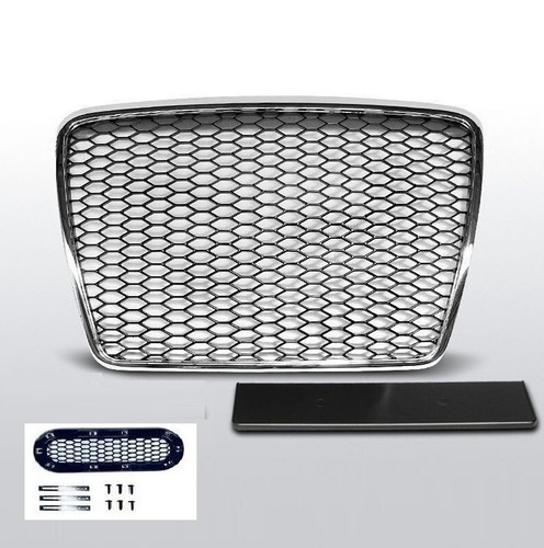Calandre chrome noir - chrome,