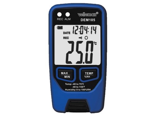 Velleman datalogger mesure - velleman,