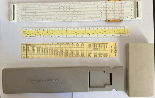 Règle calcul aristo studio - calcul,