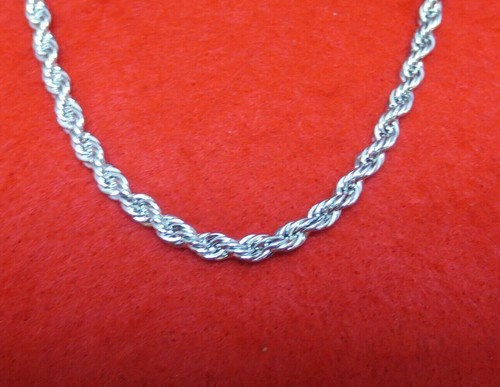 Collier chaîne corde - chaîne, en
