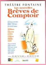 Carte Postale - Les nouvelles Brèves de  Comptoir (illustration : Sempé)