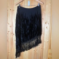 Vtg The Limited Black Silk