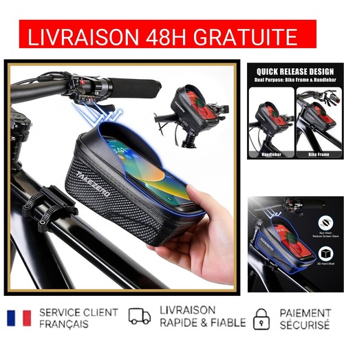 Sacoche vélo étanche écran - Étanche,