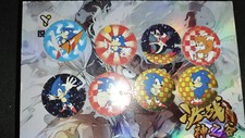Lot Pogs caps Sonic Fluo BN