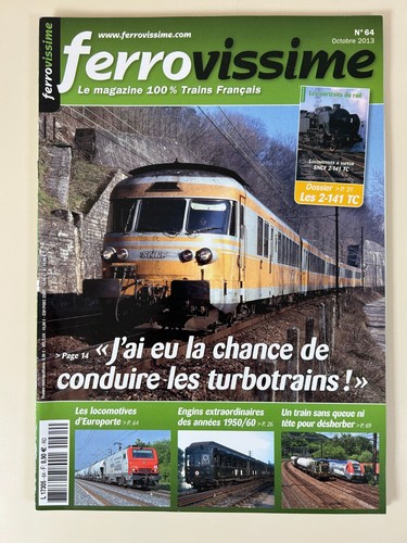 Magazine revue ferrovissime - revue,
