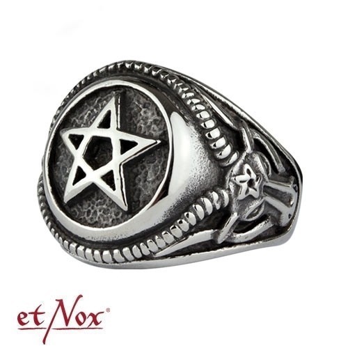 Bague pentacle pentagramme - , en