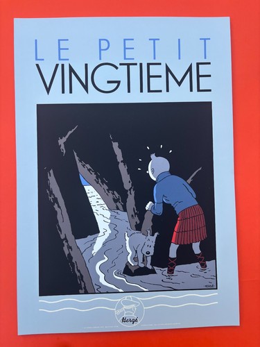 Herge serigraphie tintin - herge,
