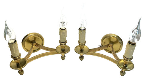 Paire belles appliques - de,