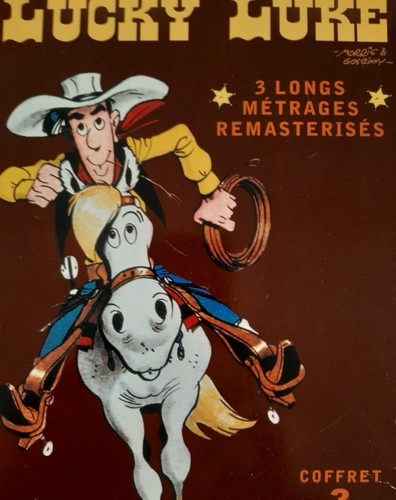 Coffret lucky luke longs - coffret, 3