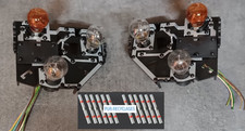 2 Platine porte ampoules feu arriere Gauche + Droit Peugeot 206+ 206 + plus