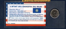 Etats Unis Quarter Dollar 2006 D South Dakota série des Etats SPL FDC Sous Scell