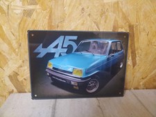 Plaque Décorative Renault 5
