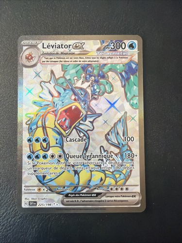 Carte pokémon léviator - pokémon, ex