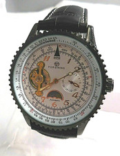 Mtr FORSINING AUTOMATIQUE A TOURBILLON ,PHASE LUNE & VISION A-R,TBEG & FONCTION