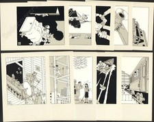 Joost Swarte Lot de 10 cartes