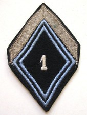 Ancien insigne tissu losange - ancien,