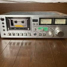 Platine cassette stéréo AIWA AD-F40 état d'usage non testée