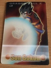Carte Dragon Ball Z DBZ Gumica Part 1 #2 3D BANDAI 2003 MADE IN JAPAN