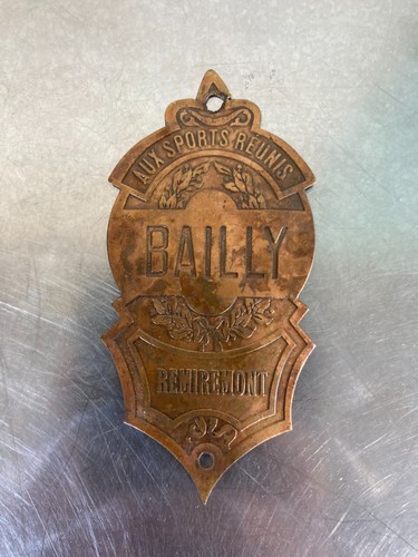 Ancienne plaque velo cycles - velo,