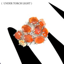 925 Bague en Argent Ovale