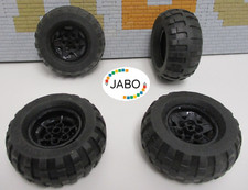 (N5/12) 4 x pneus Lego Technic