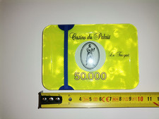 Plaque jeton roulette de