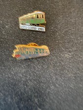 2 Pin's ferroviaire COPEF 1992-et  locomotive 2D2-5500  