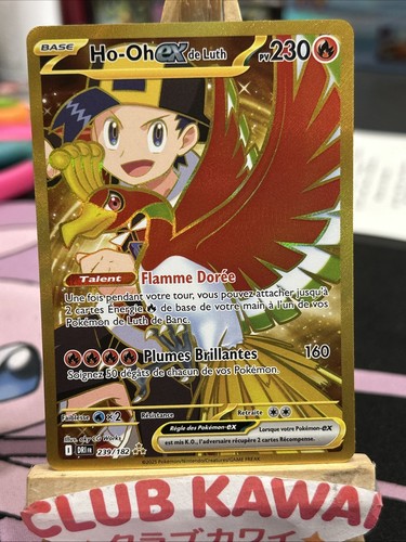 Carte pokemon de - carte, ho-oh