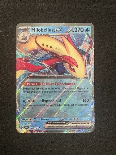 Carte pokémon milobellus - carte, ex