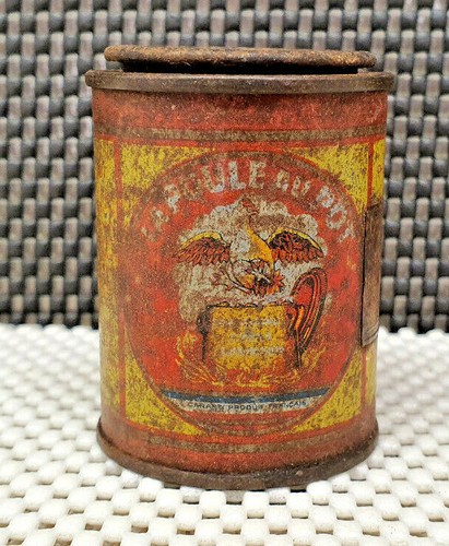 Ancienne boîte publicitaire - ancienne,