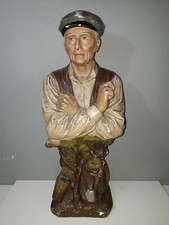 VIGNERON buste en plâtre