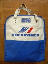 SAC DE VOYAGE AIR FRANCE ANNEES 70 – HOTESSE DE L’AIR AVION AVIATION VINTAGE