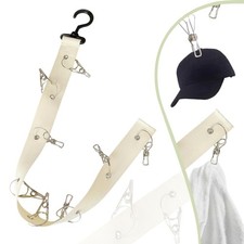 Organisateur porte-chapeaux élégant, rangement pour placards, chambres et