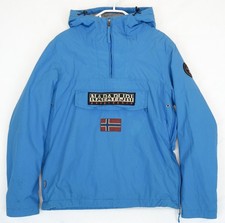 Napapijri Anorak Big Logo Blue