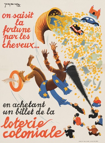 Affiche poster loterie - affiche,