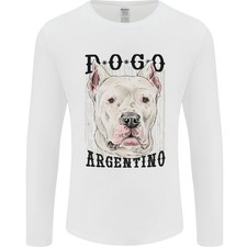 Un T-Shirt À Manches Longues Pour Homme Dogo Argentin